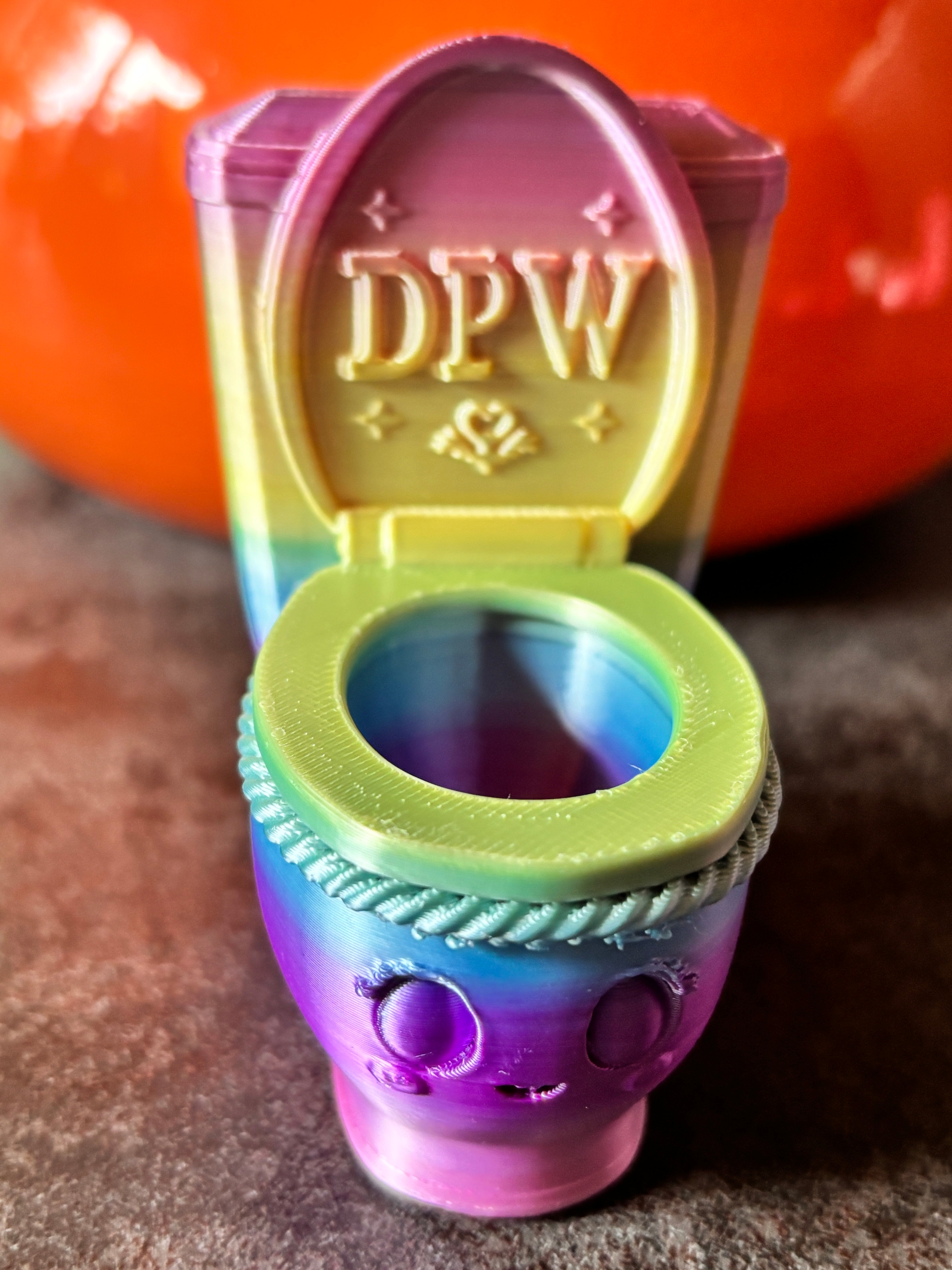 Steinchen Sammler "DPW-Klo" by ellufija farblich sortiert