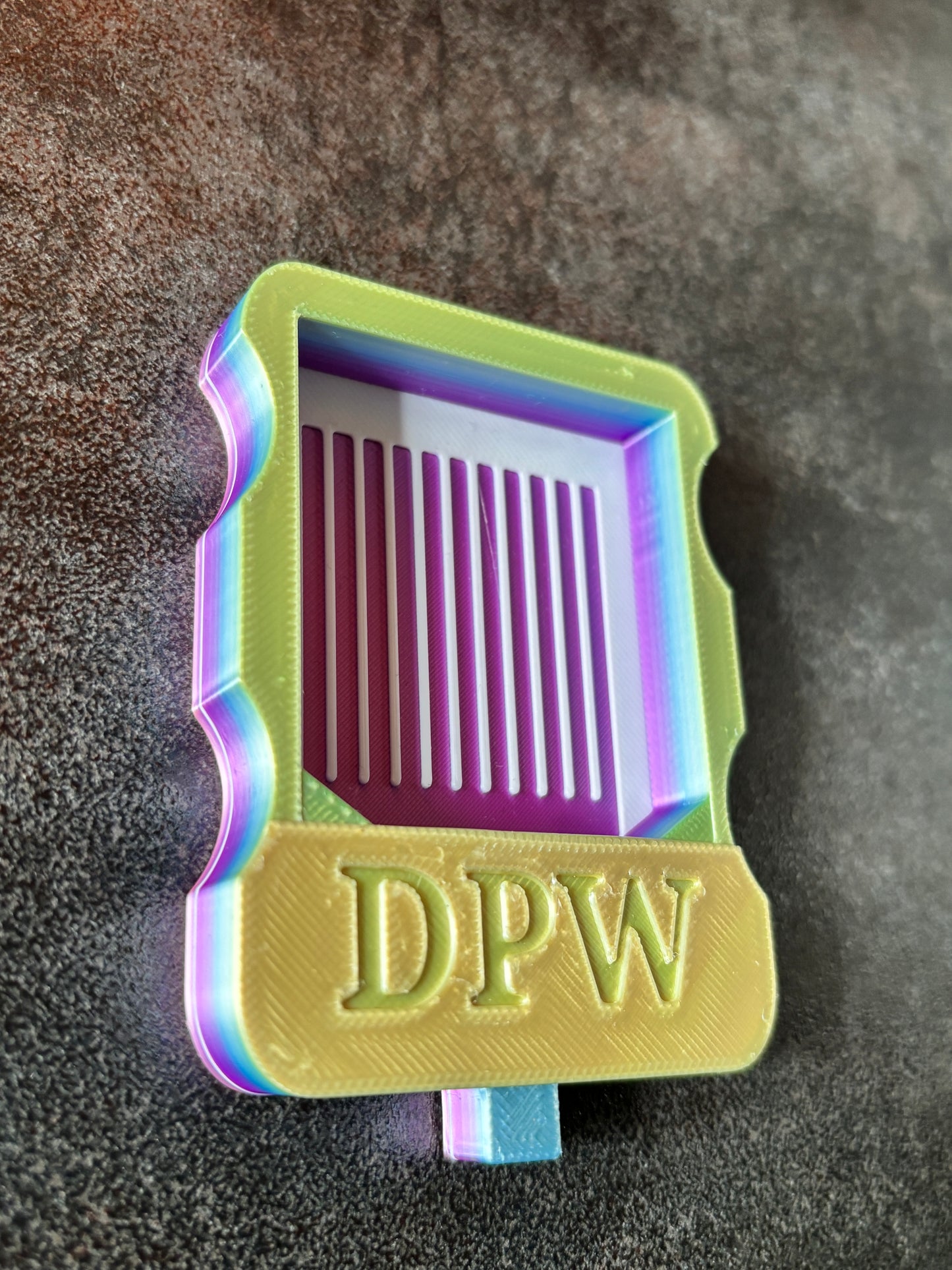 DPW MINI-Schiffchen "Schüttelwunder" by ellufija - 2-farbig für ECKIGE Steinchen