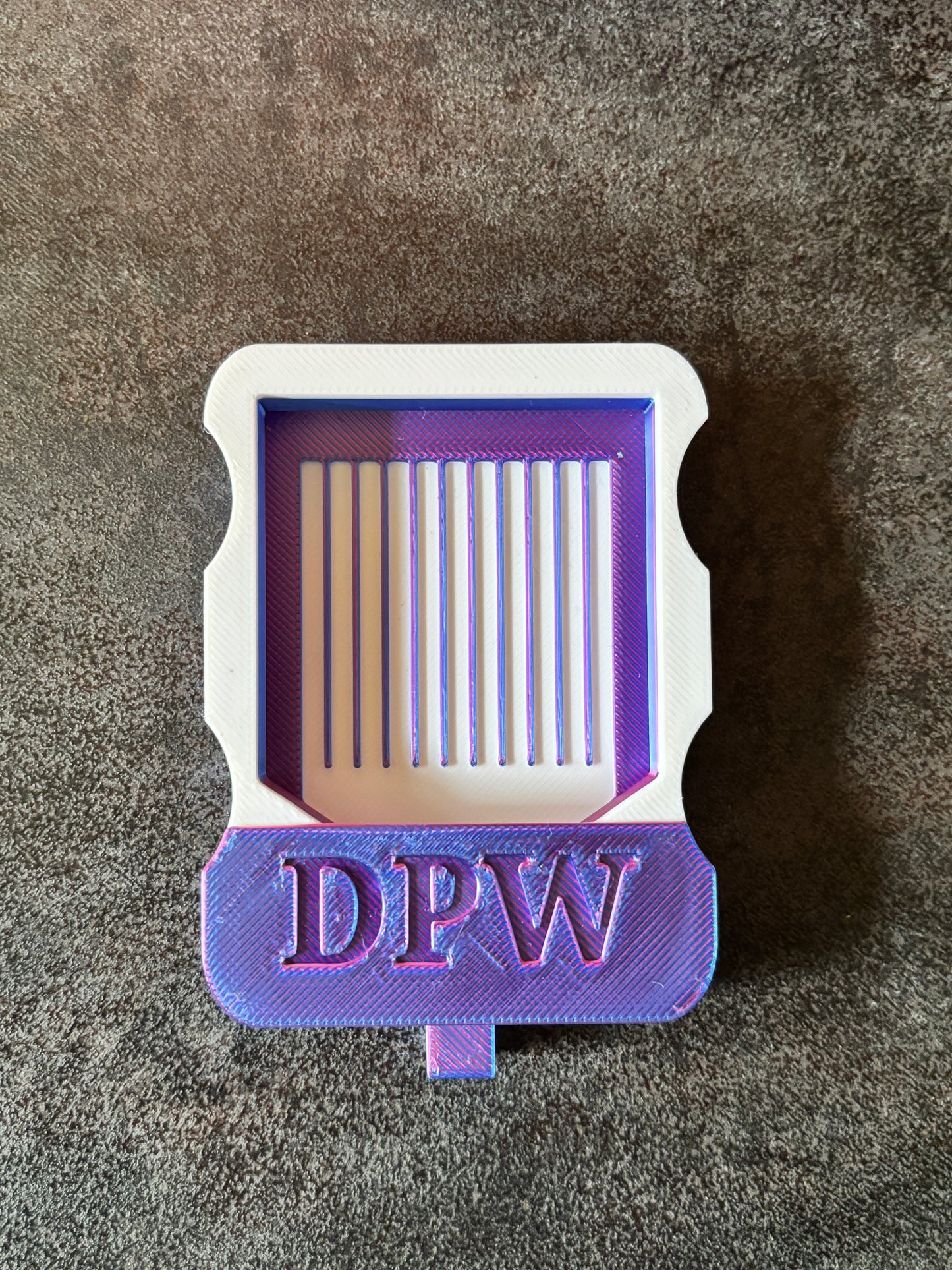DPW MINI-Schiffchen "Schüttelwunder" by ellufija - 2-farbig für ECKIGE Steinchen