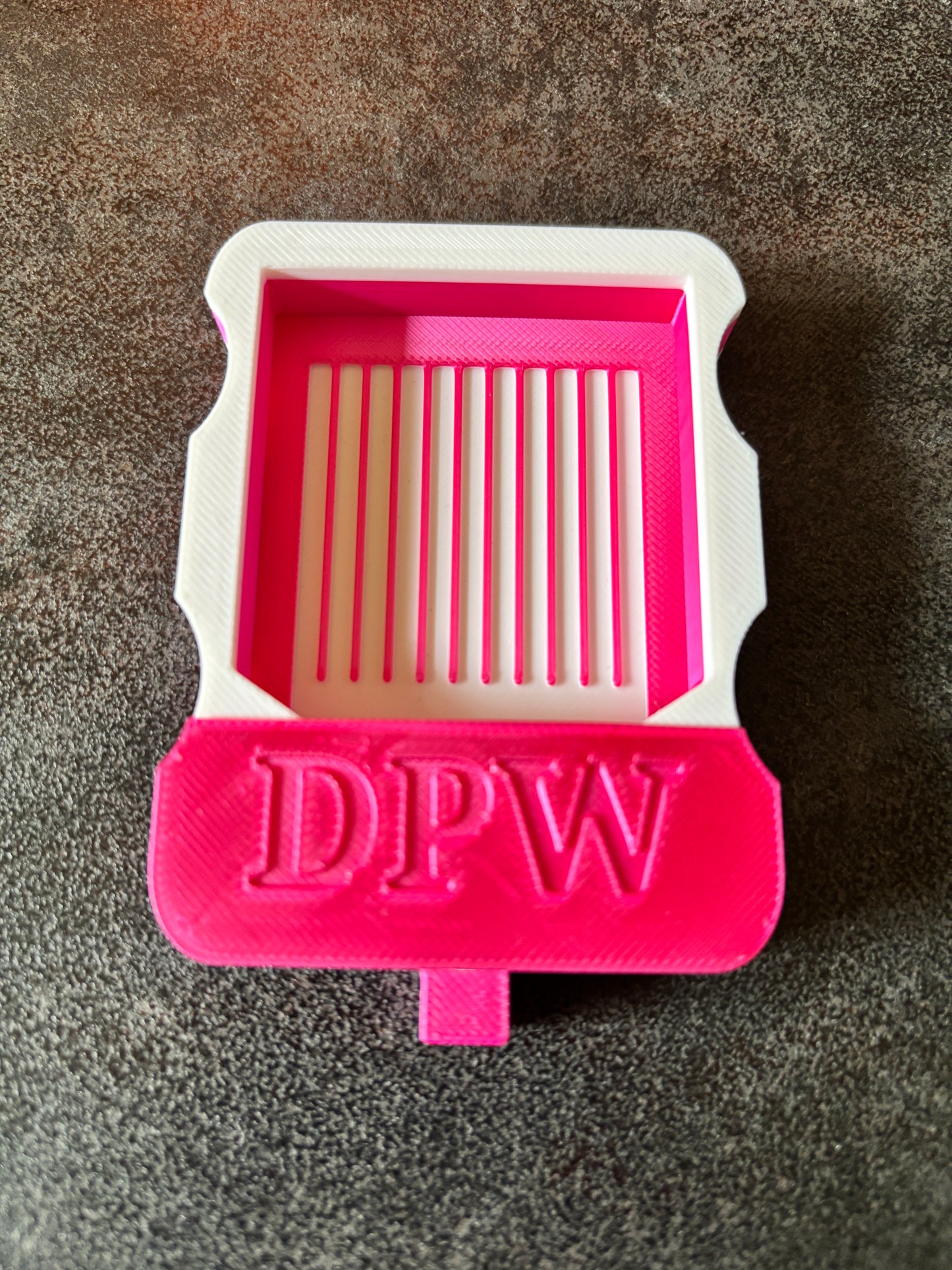 DPW MINI-Schiffchen "Schüttelwunder" by ellufija - 2-farbig für ECKIGE Steinchen