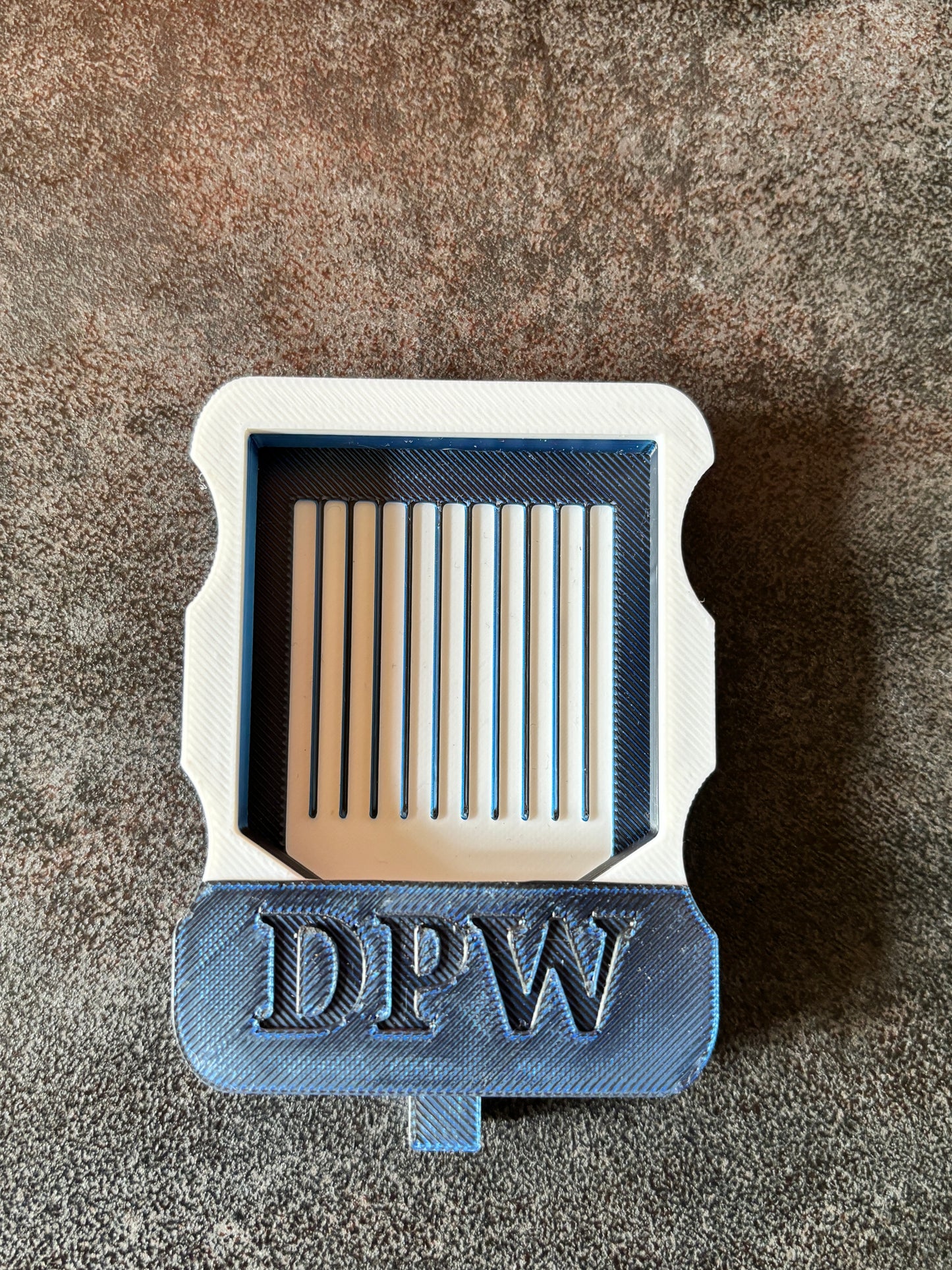 DPW MINI-Schiffchen "Schüttelwunder" by ellufija - 2-farbig für ECKIGE Steinchen