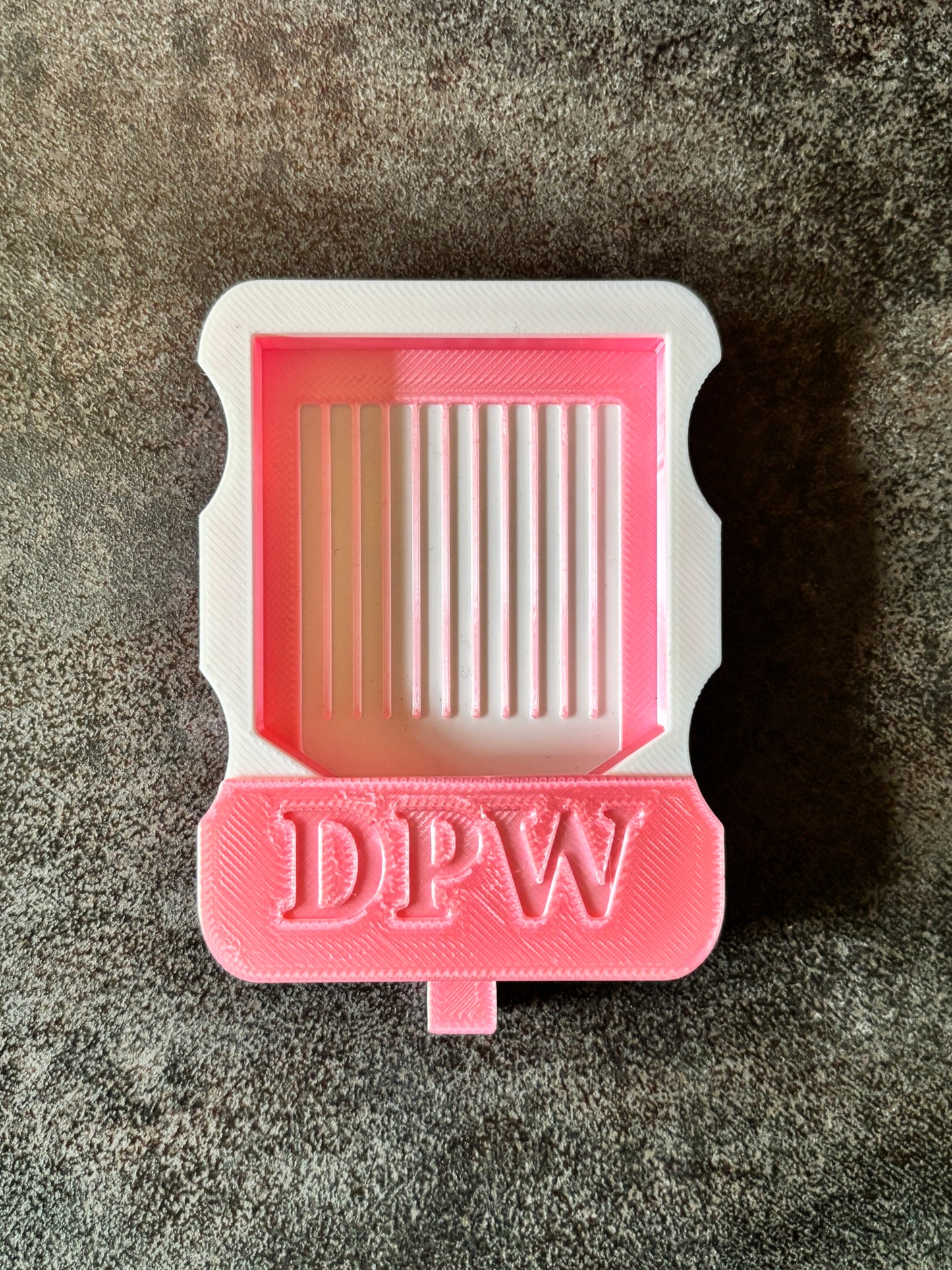 DPW MINI-Schiffchen "Schüttelwunder" by ellufija - 2-farbig für ECKIGE Steinchen