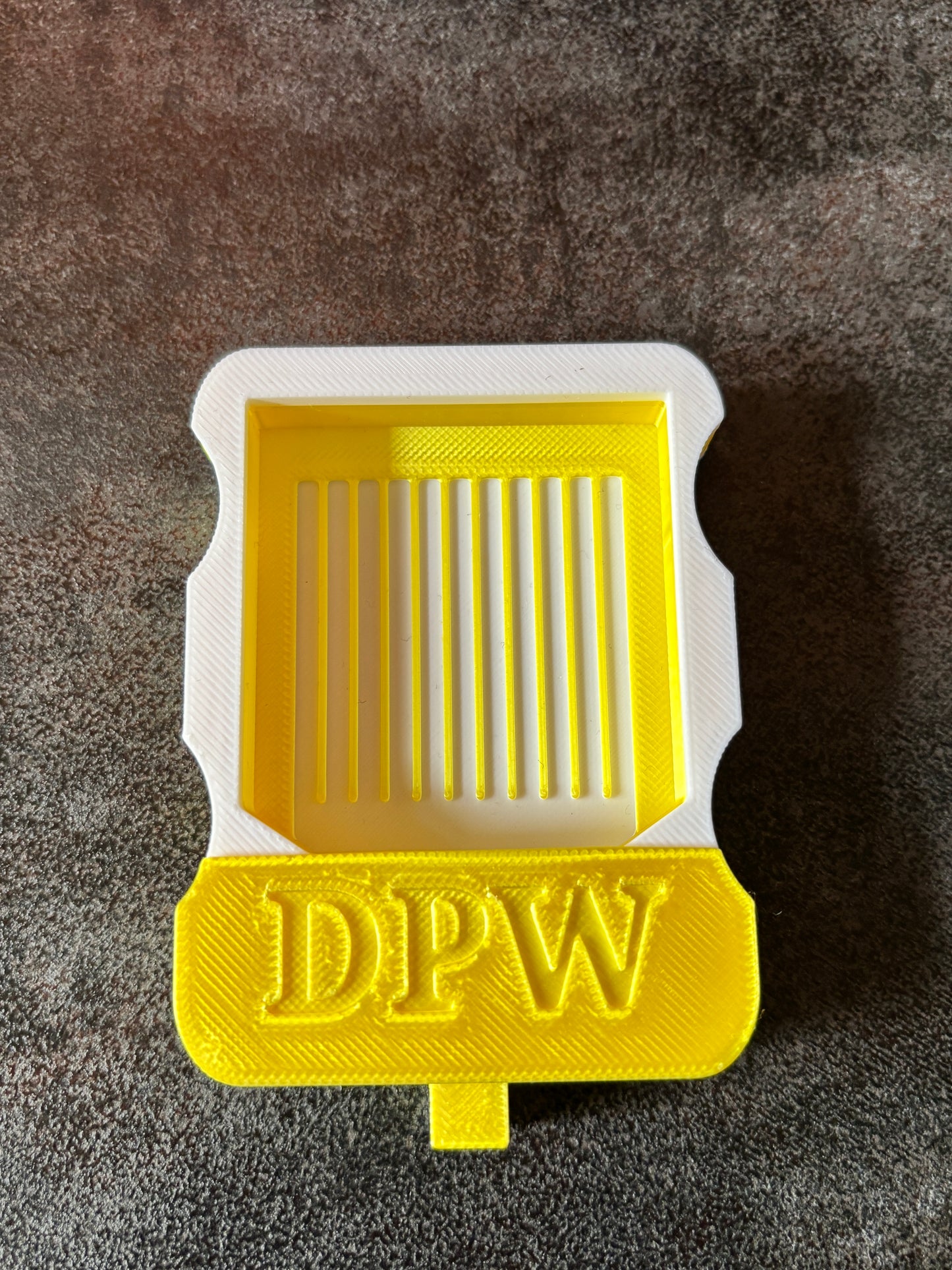 DPW MINI-Schiffchen "Schüttelwunder" by ellufija - 2-farbig für ECKIGE Steinchen