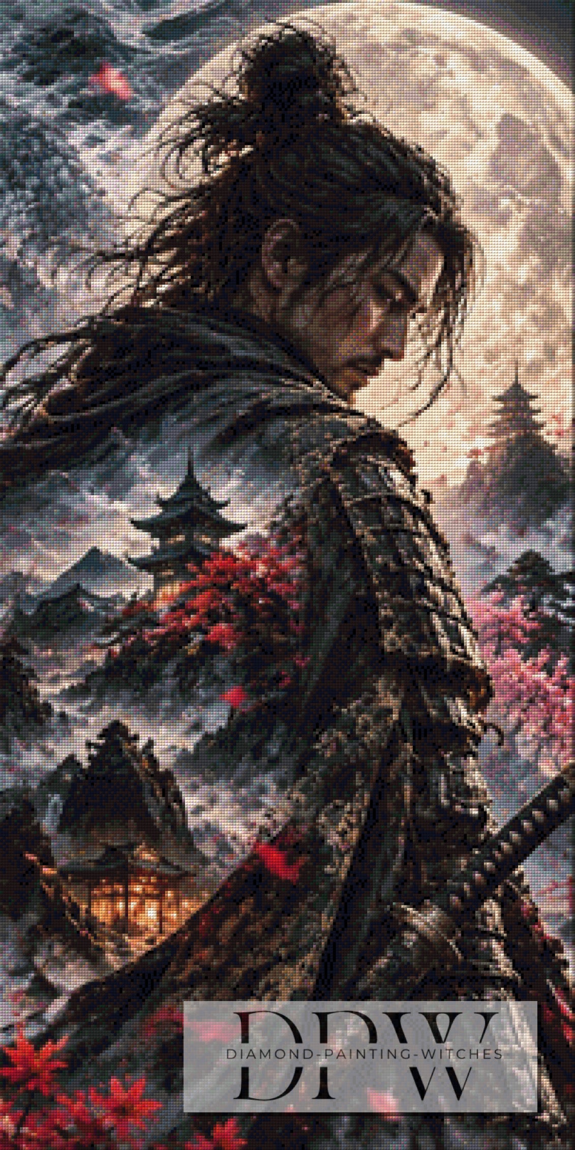 Mehrteiler - Samurai Dragon by theA.art 3 Teile