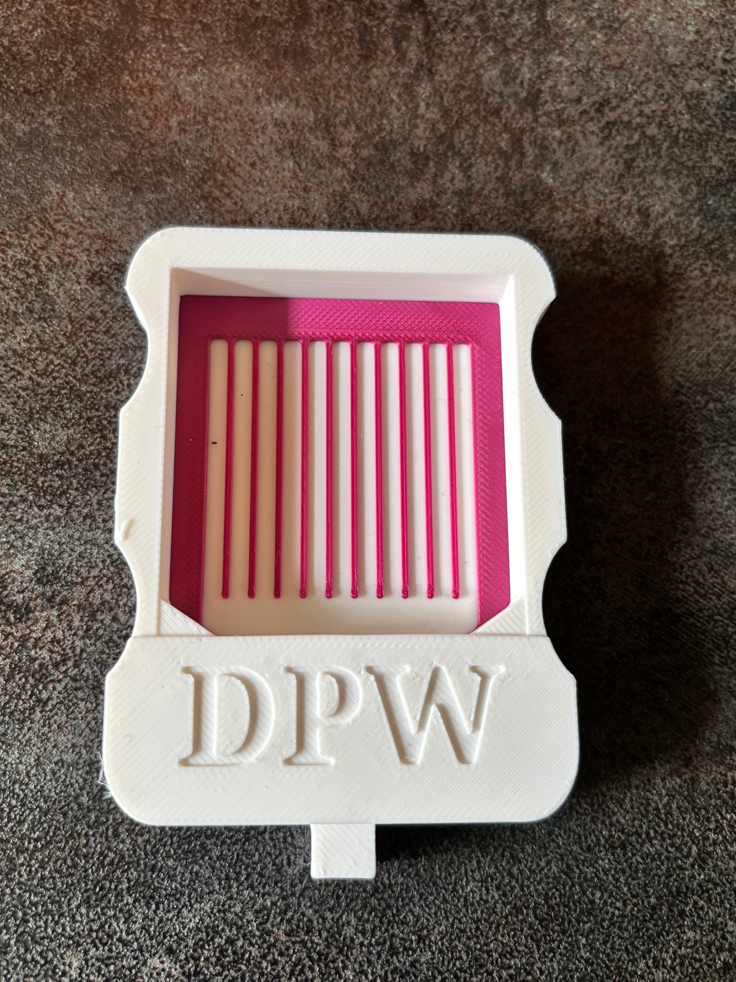 DPW MINI-Schiffchen "Schüttelwunder" by ellufija - 2-farbig für ECKIGE Steinchen