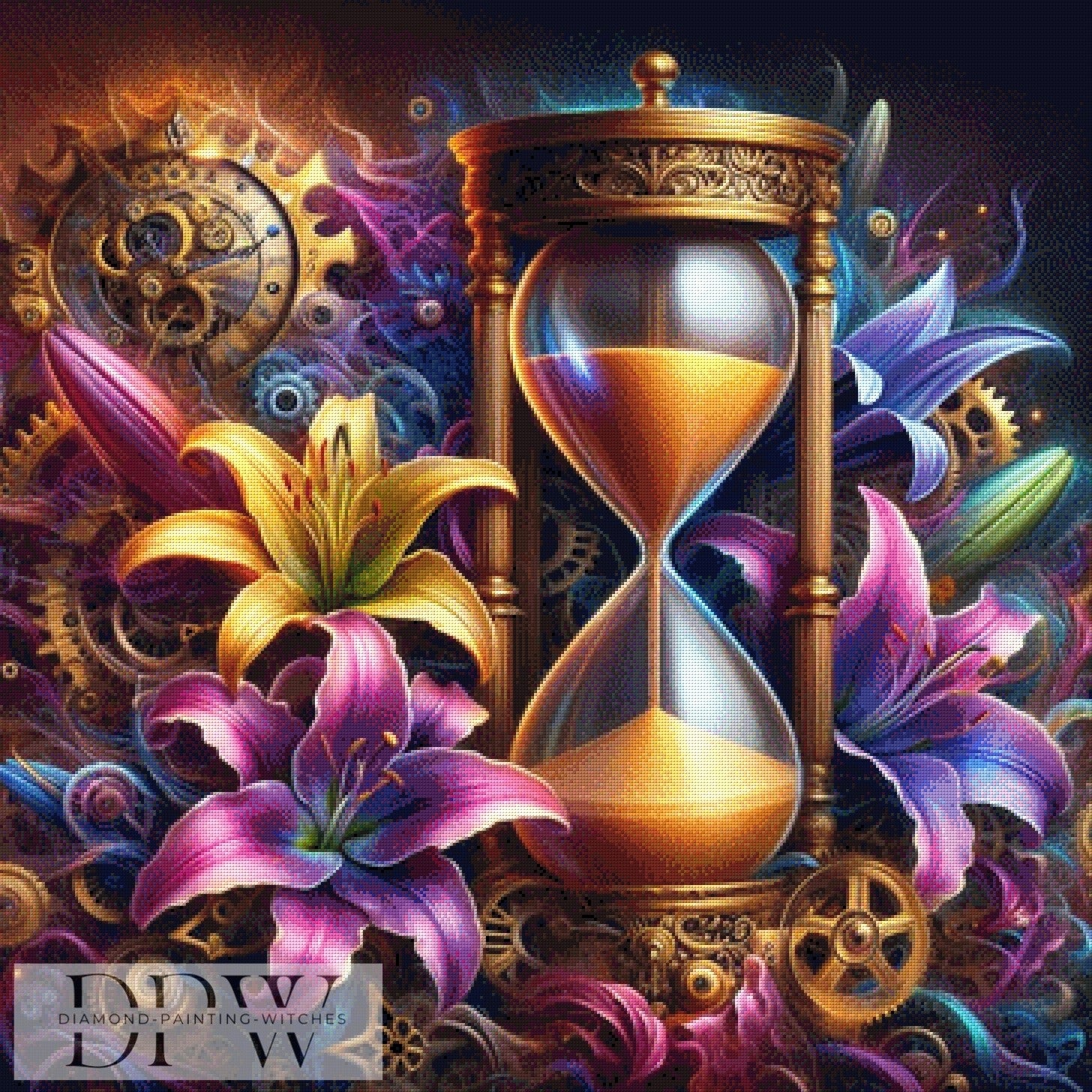 Zeit der Lilien by Morrigan, mit 340 Farben
