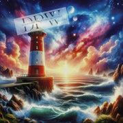 Night Lighthouse by Sunshine, mit 320 Farben