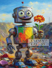 Blumen Robbie by QN mit 300 Farben