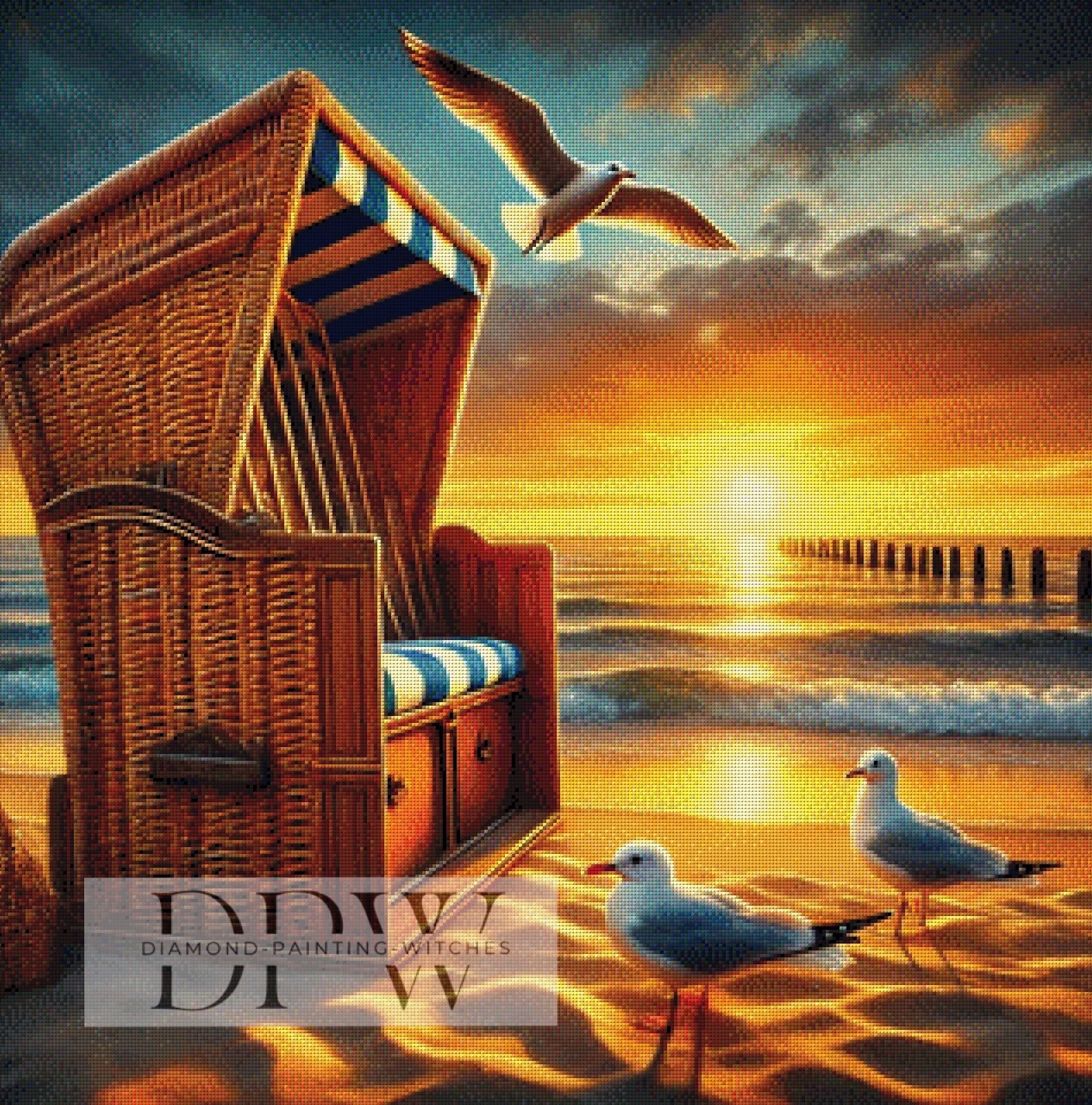 Nordsee Blick by CreatiVart , mit 200 Farben