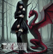 Davina and Dragon by Casalla Vendetta, mit 115 Farben