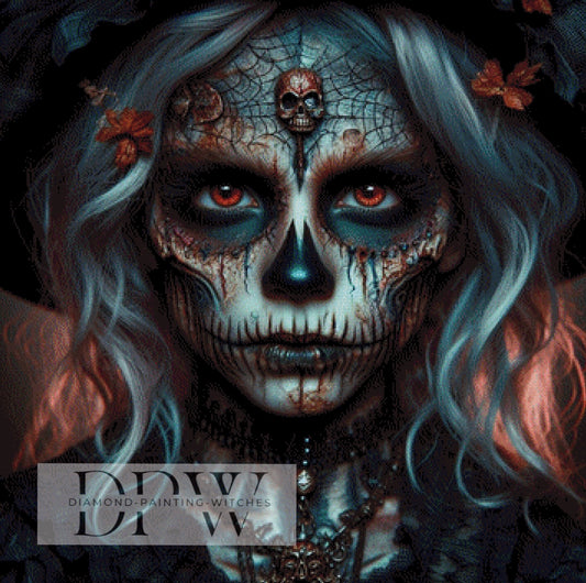 Frozen Blood by Casalla Vendetta, 90x90cm mit 135 Farben DPW-531