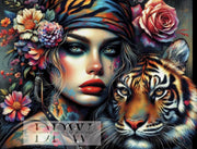 Tiger Woman by Emilia mit 330 Farben