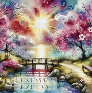Brücke im Paradies by Sunshine, mit 300 Farben