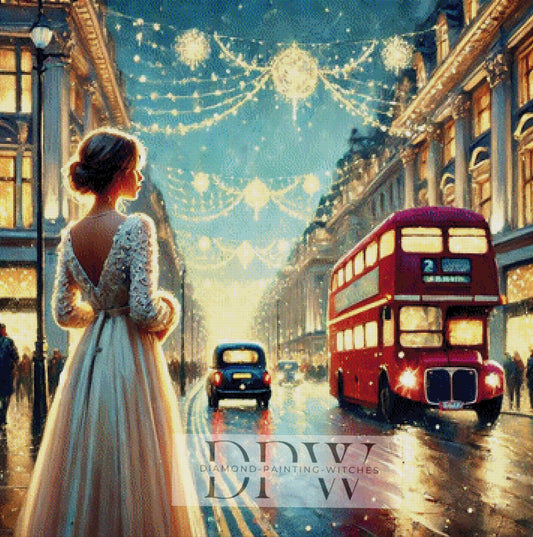 Oxford Street by Luna, 90x90cm mit 260 Farben DPW-271
