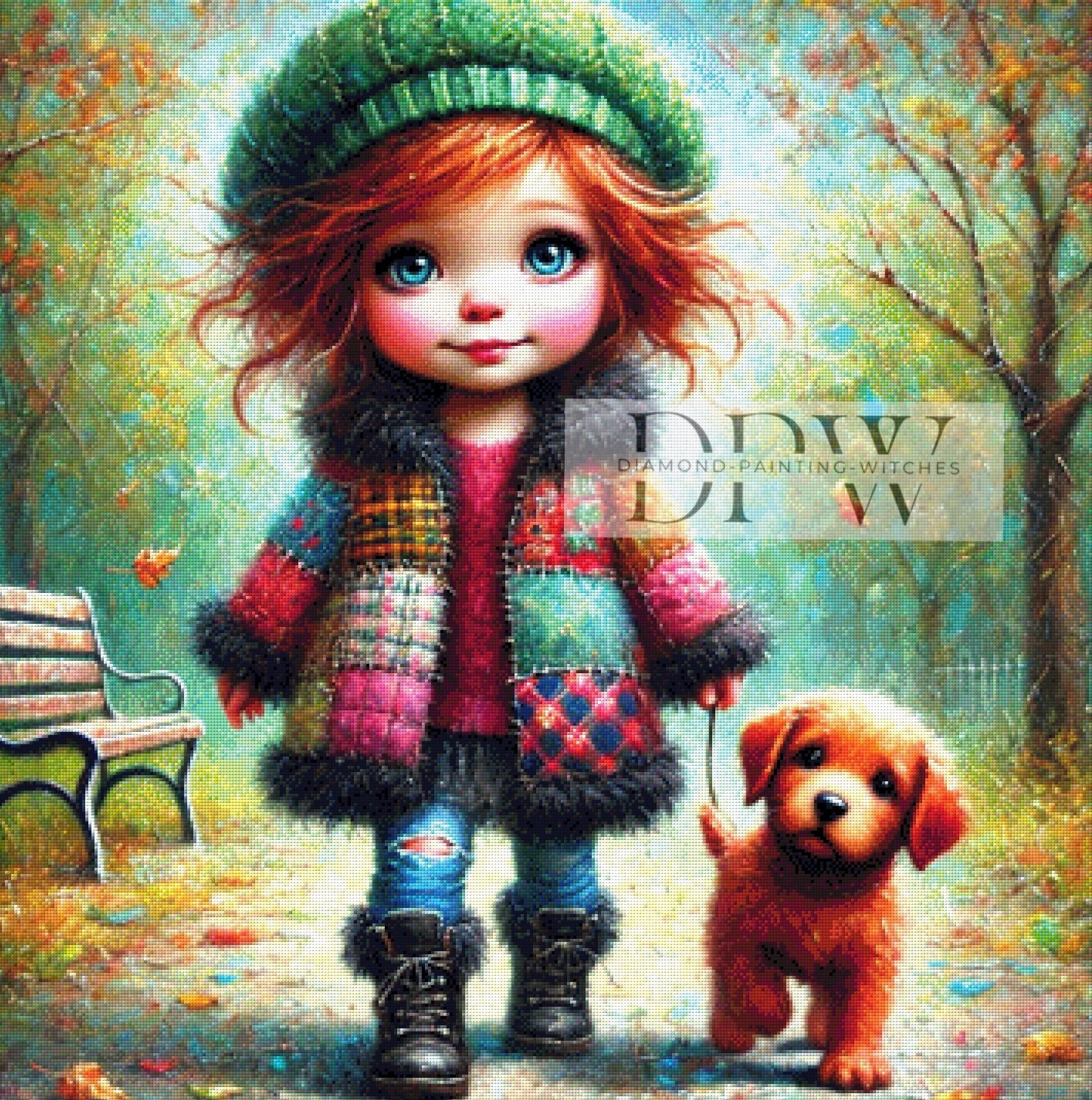 Erin und Boomer by CreatiVart, mit 385 Farben