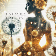 Dandelion Lady by QN, mit 190 Farben