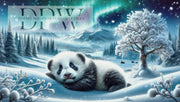 Schneepanda by Nadine, mit 120 Farben